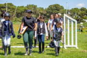 Treino de Saltos na Escola de Equitação Rui Barroso