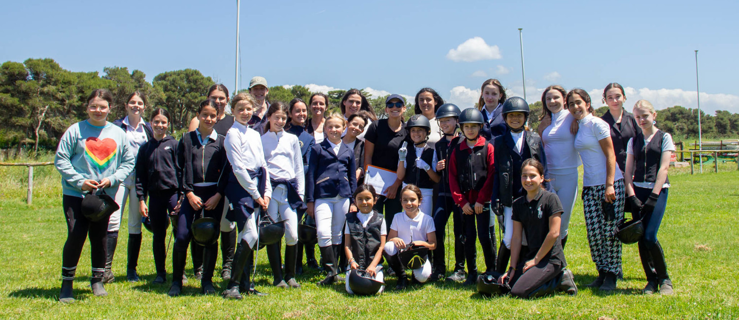 Jumping training at the Rui Barroso Riding School